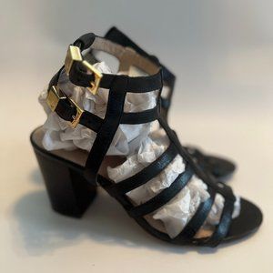 Black Gladiator Sandal